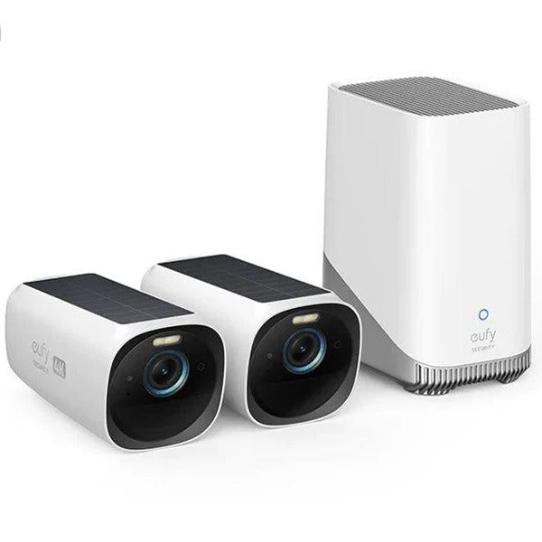 Eufy Cam 3 4K (2 Camera Kit) | White Eufy Cam 3 4K (2 Camera Kit) | White